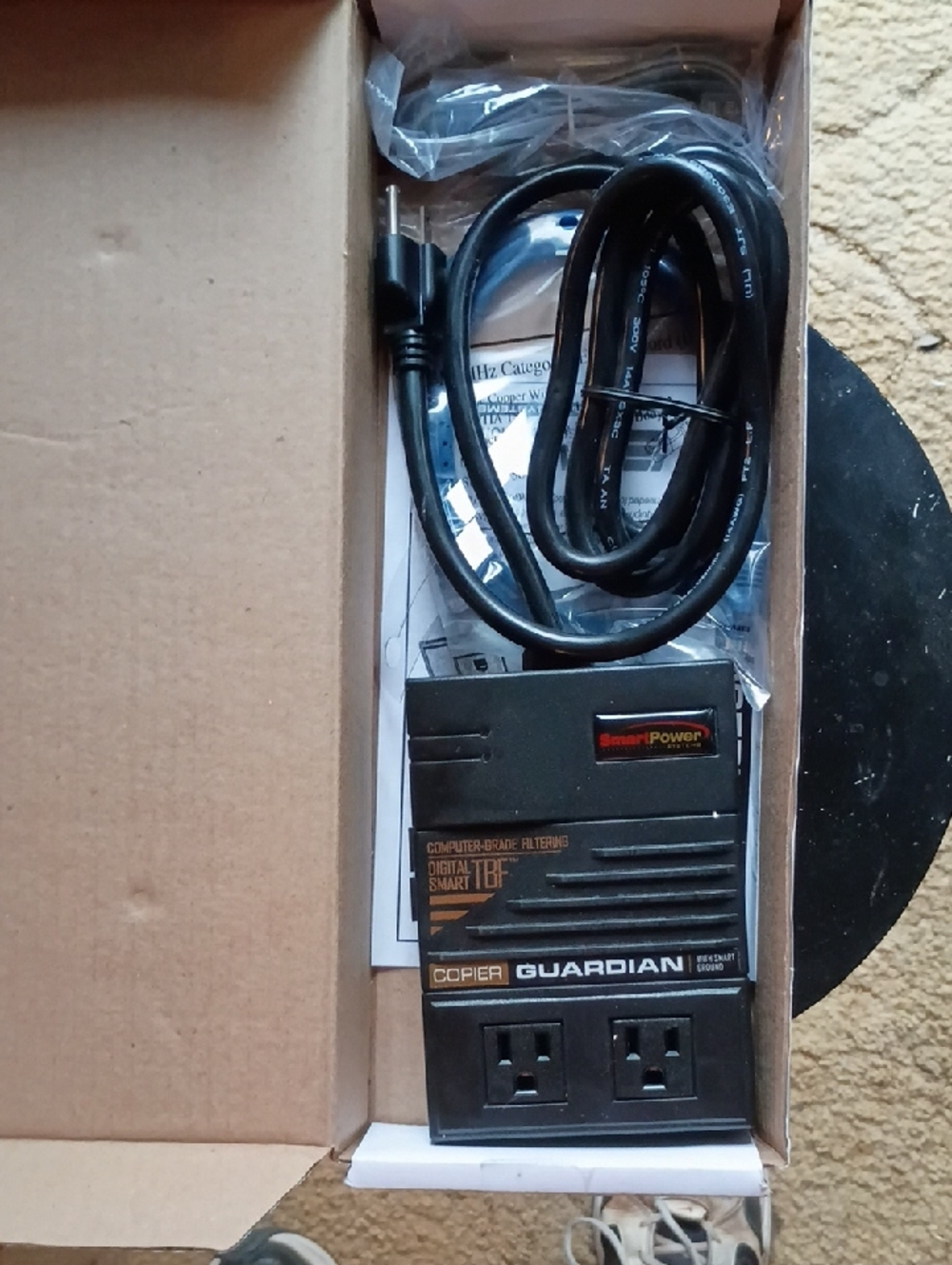 Guardian Copier Surge Protector - Black